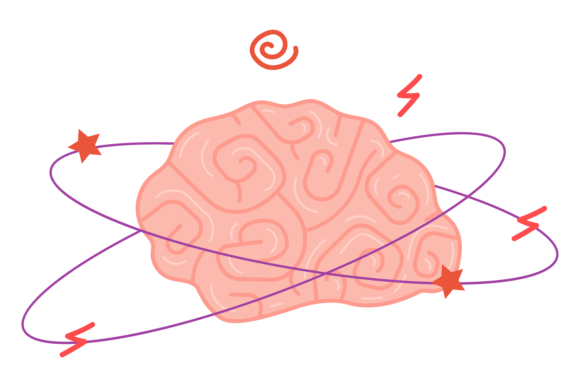 Chaotic Mind Color Icon: Graphics & Illustrations for Emotional Branding