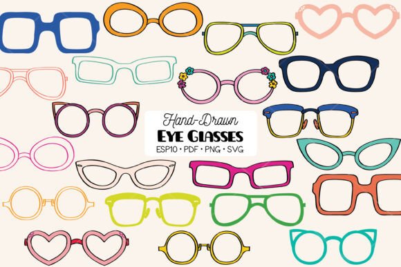 Color Glasses Eye Wear Frames Sunglasses Graphics