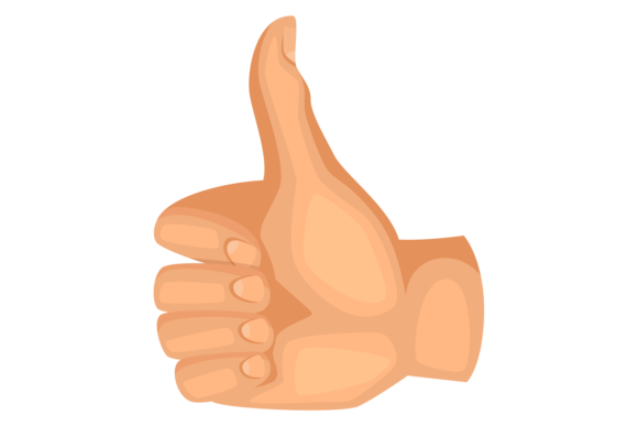 Thumb Up Color Icon: Graphics for Local Branding